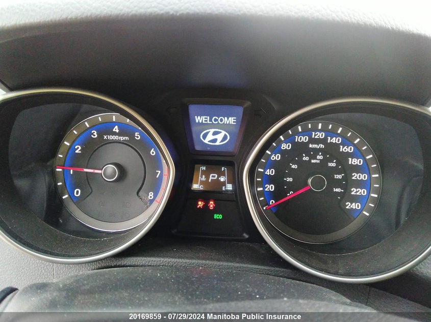 2013 Hyundai Elantra Gt Gl VIN: KMHD25LE9DU046405 Lot: 20169859