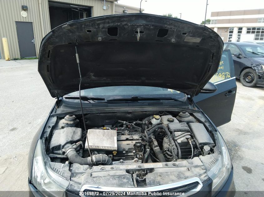 2015 Chevrolet Cruze Lt Turbo VIN: 1G1PC5SB7F7241001 Lot: 20169872