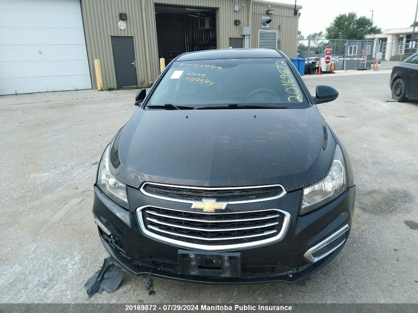 2015 Chevrolet Cruze Lt Turbo VIN: 1G1PC5SB7F7241001 Lot: 20169872