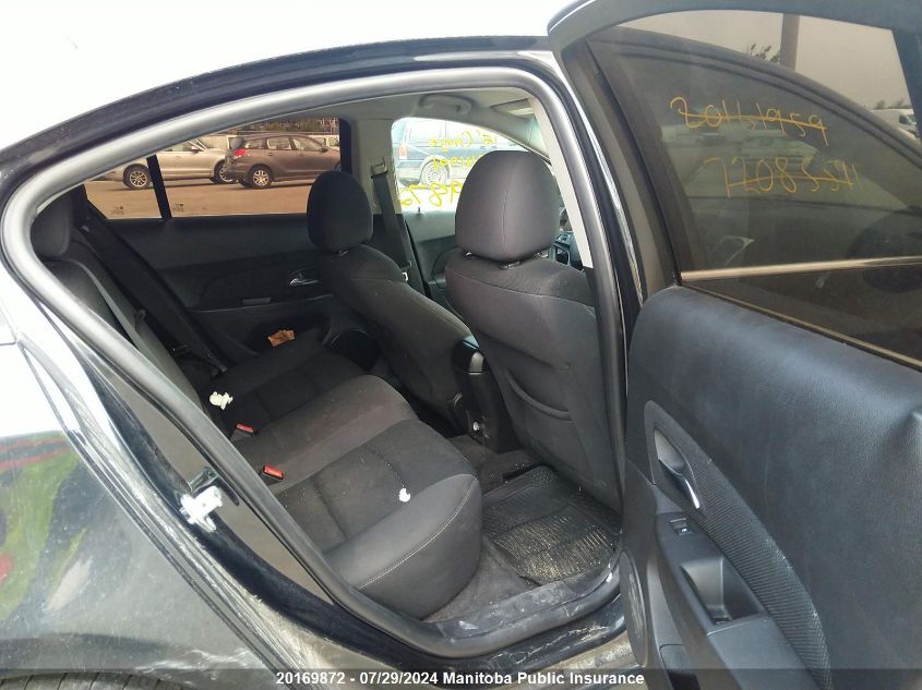 2015 Chevrolet Cruze Lt Turbo VIN: 1G1PC5SB7F7241001 Lot: 20169872