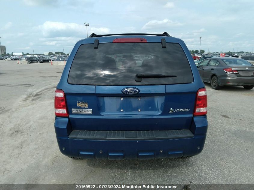 2008 Ford Escape Hybrid VIN: 1FMCU59H18KB39895 Lot: 20169922