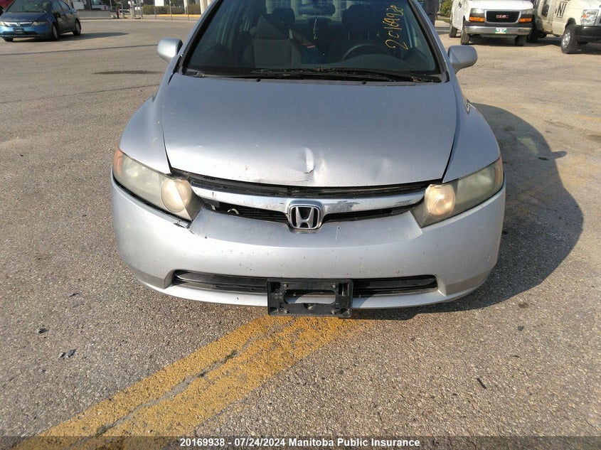 2007 Honda Civic Lx VIN: 2HGFA16547H100268 Lot: 20169938