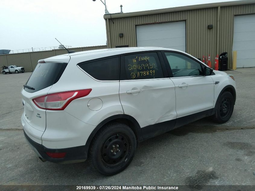 2016 Ford Escape Se VIN: 1FMCU9G92GUA78899 Lot: 20169939