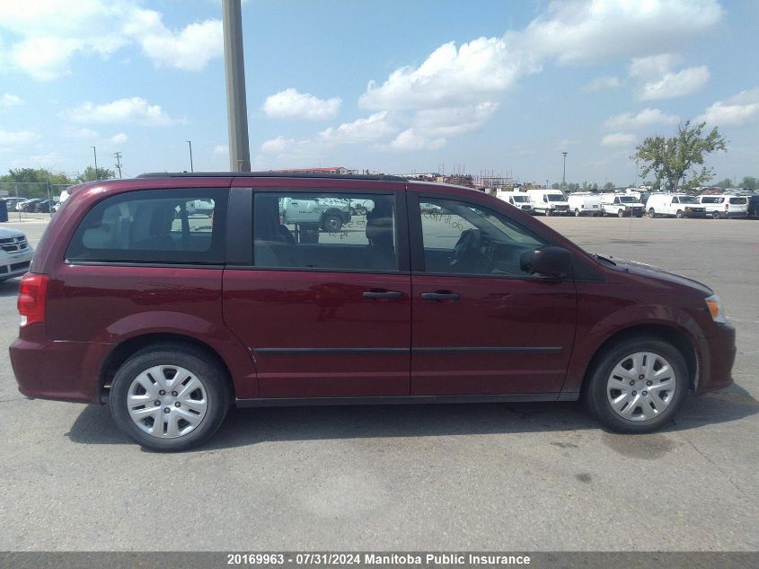 2017 Dodge Grand Caravan Se VIN: 2C4RDGBG1HR559119 Lot: 20169963