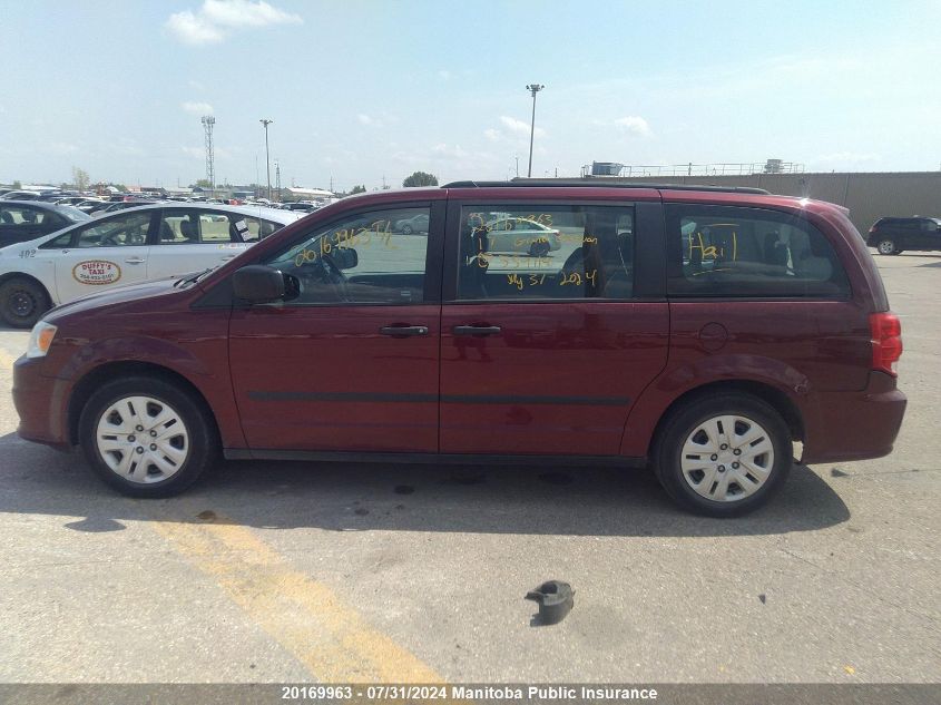 2017 Dodge Grand Caravan Se VIN: 2C4RDGBG1HR559119 Lot: 20169963