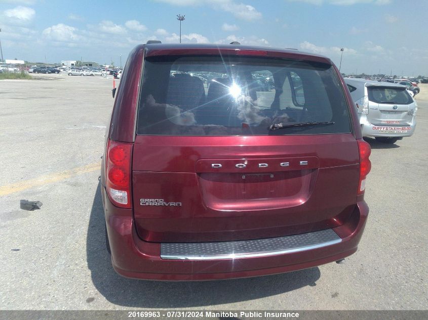 2017 Dodge Grand Caravan Se VIN: 2C4RDGBG1HR559119 Lot: 20169963