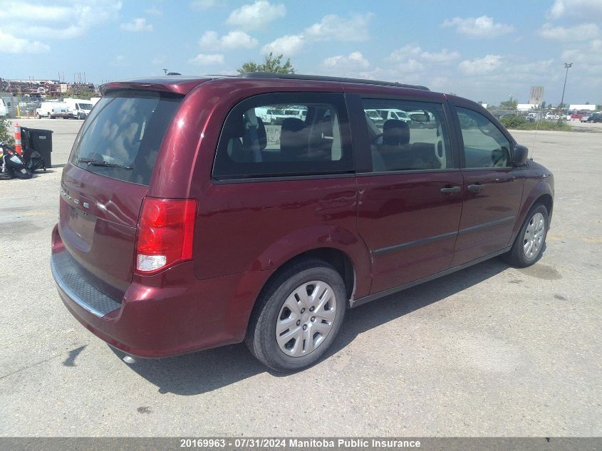 2017 Dodge Grand Caravan Se VIN: 2C4RDGBG1HR559119 Lot: 20169963