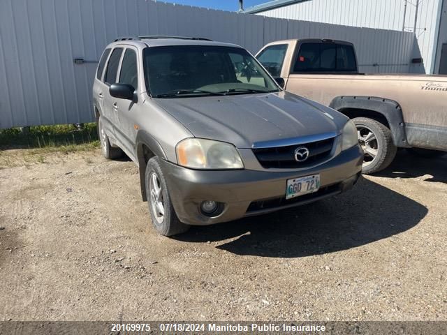 2001 Mazda Tribute Lx V6 VIN: 4F2CU081X1KM31885 Lot: 20169975