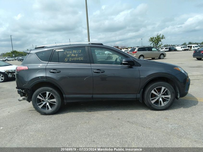 2018 Toyota Rav4 Xle VIN: 2T3RFREV0JW804052 Lot: 20169979