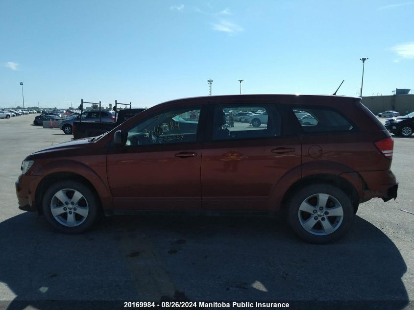 2013 Dodge Journey Cvp VIN: 3C4PDCAB1DT535559 Lot: 20169984