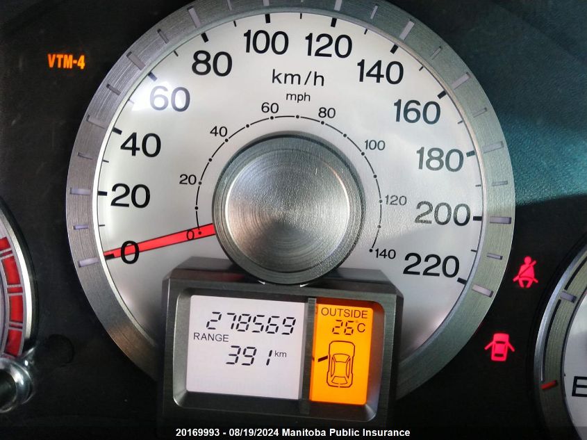 2011 Honda Pilot Ex-L VIN: 5FNYF4H54BB505438 Lot: 20169993