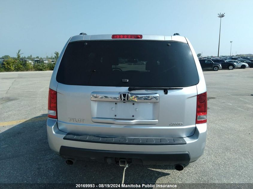 2011 Honda Pilot Ex-L VIN: 5FNYF4H54BB505438 Lot: 20169993