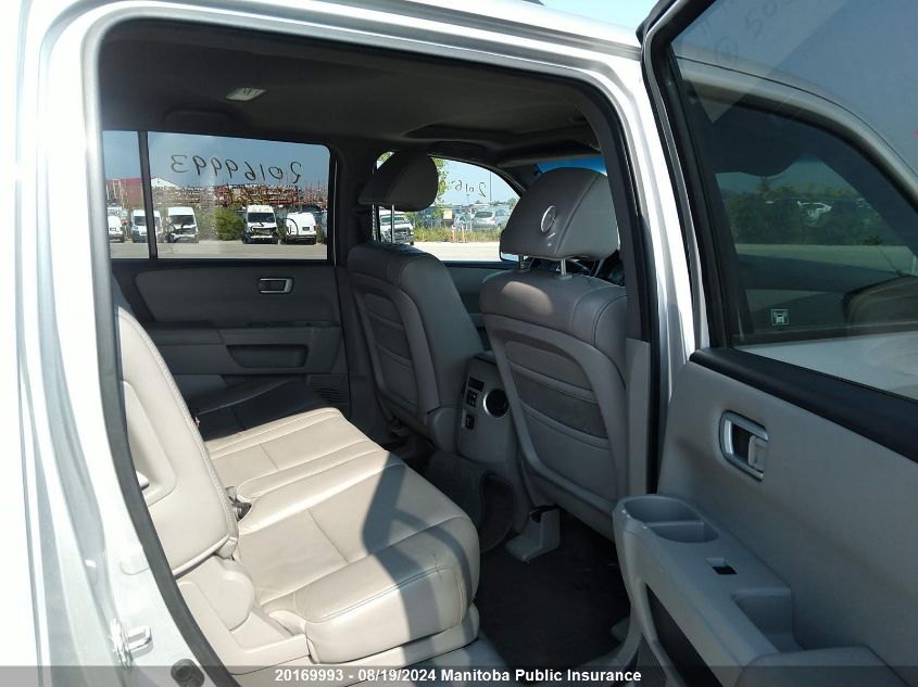 2011 Honda Pilot Ex-L VIN: 5FNYF4H54BB505438 Lot: 20169993