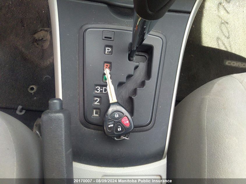 2009 Toyota Corolla Ce VIN: 2T1BU40E39C023064 Lot: 20170007