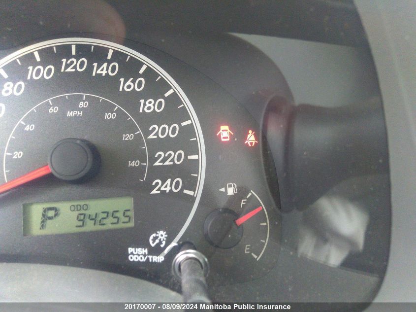 2009 Toyota Corolla Ce VIN: 2T1BU40E39C023064 Lot: 20170007