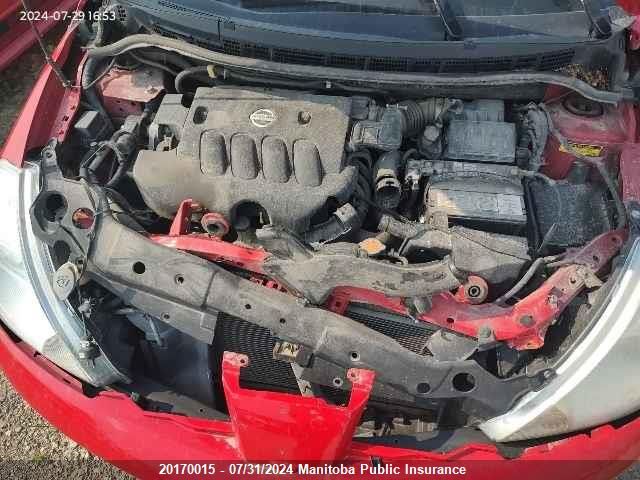 2010 Nissan Versa 1.8 S VIN: 3N1BC1CP1AL412403 Lot: 20170015