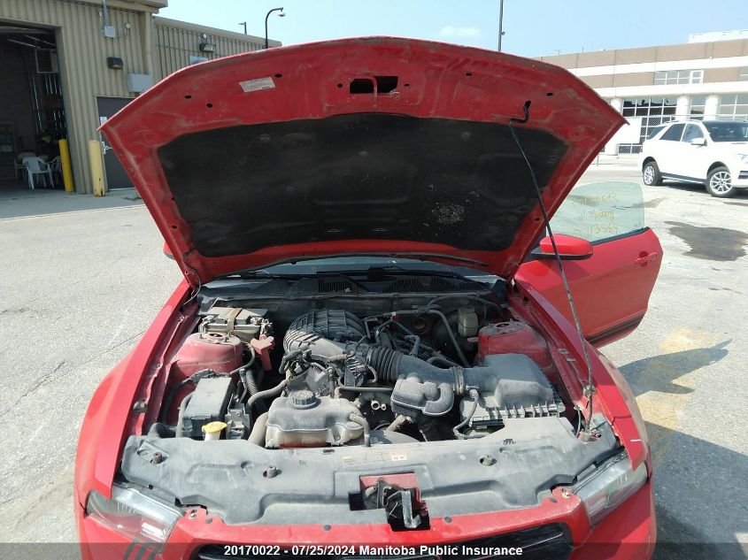 2011 Ford Mustang VIN: 1ZVBP8AM4B5113554 Lot: 20170022