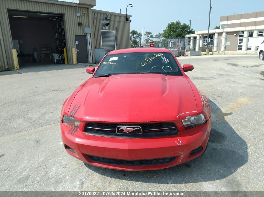 2011 Ford Mustang VIN: 1ZVBP8AM4B5113554 Lot: 20170022