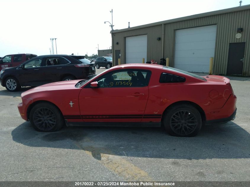 2011 Ford Mustang VIN: 1ZVBP8AM4B5113554 Lot: 20170022