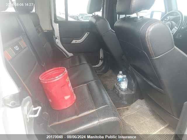 2011 Jeep Wrangler Unlimited 70Th Anniv VIN: 1J4BA7H10BL602887 Lot: 20170048