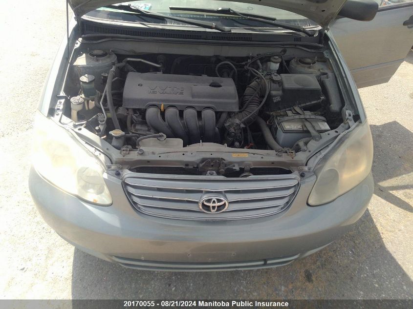 2004 Toyota Corolla Ce VIN: 2T1BR32E54C830235 Lot: 20170055