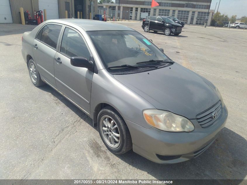 2004 Toyota Corolla Ce VIN: 2T1BR32E54C830235 Lot: 20170055