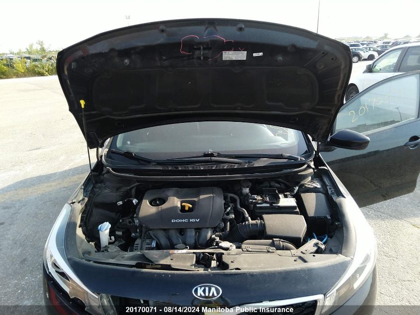 2018 Kia Forte Lx+ VIN: 3KPFL4A75JE279801 Lot: 20170071