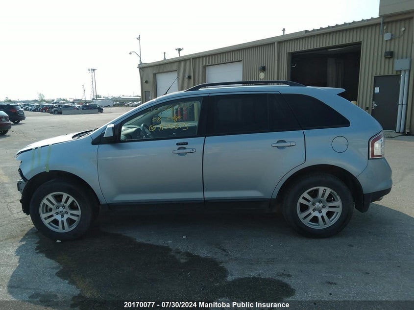 2008 Ford Edge Sel VIN: 2FMDK48C98BA35675 Lot: 20170077