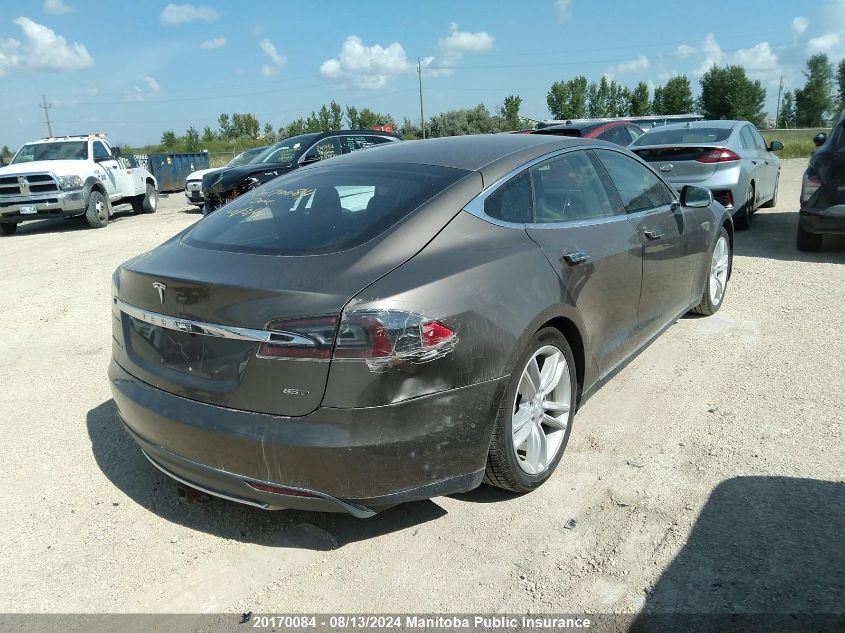 2015 Tesla Model S 85D VIN: 5YJSA1E25FF119095 Lot: 20170084