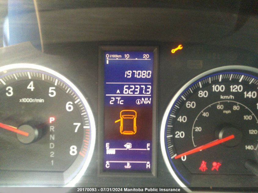 2010 Honda Cr-V Ex VIN: 5J6RE4H59AL802850 Lot: 20170093