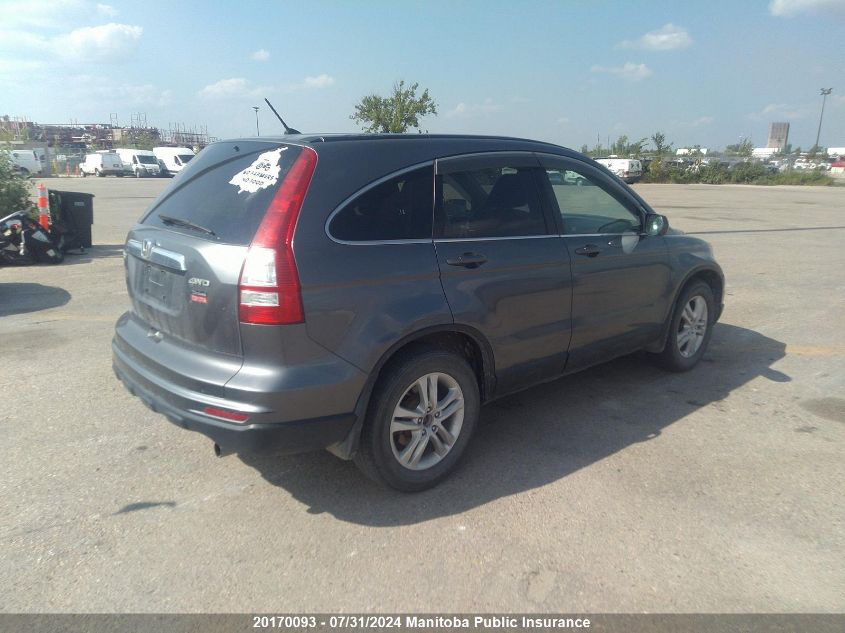 2010 Honda Cr-V Ex VIN: 5J6RE4H59AL802850 Lot: 20170093