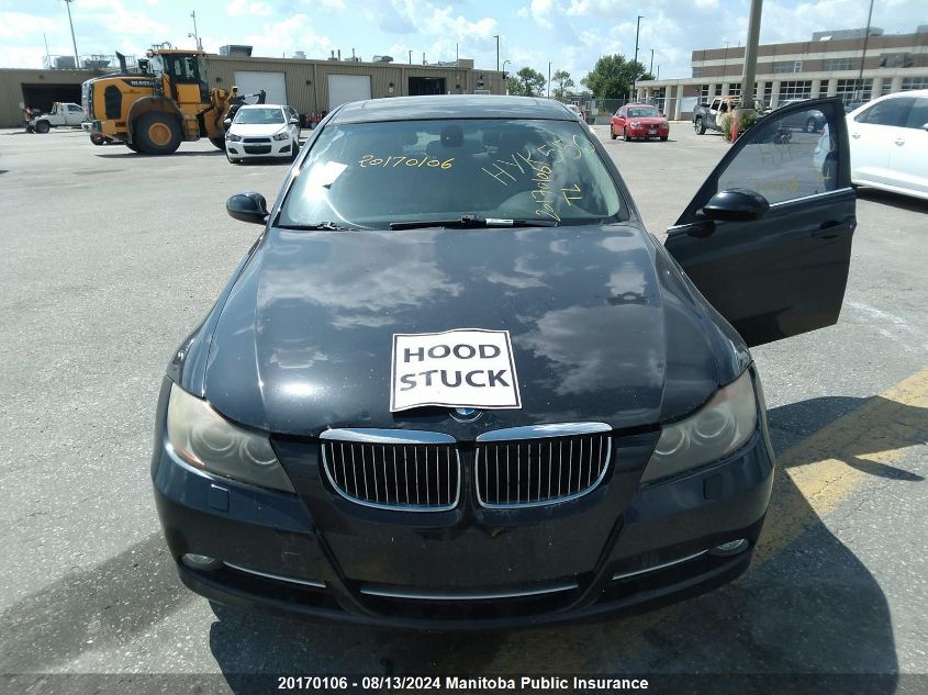 2007 BMW 335Xi VIN: WBAVD53527AV14688 Lot: 20170106