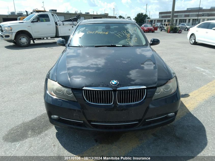 2007 BMW 335Xi VIN: WBAVD53527AV14688 Lot: 20170106