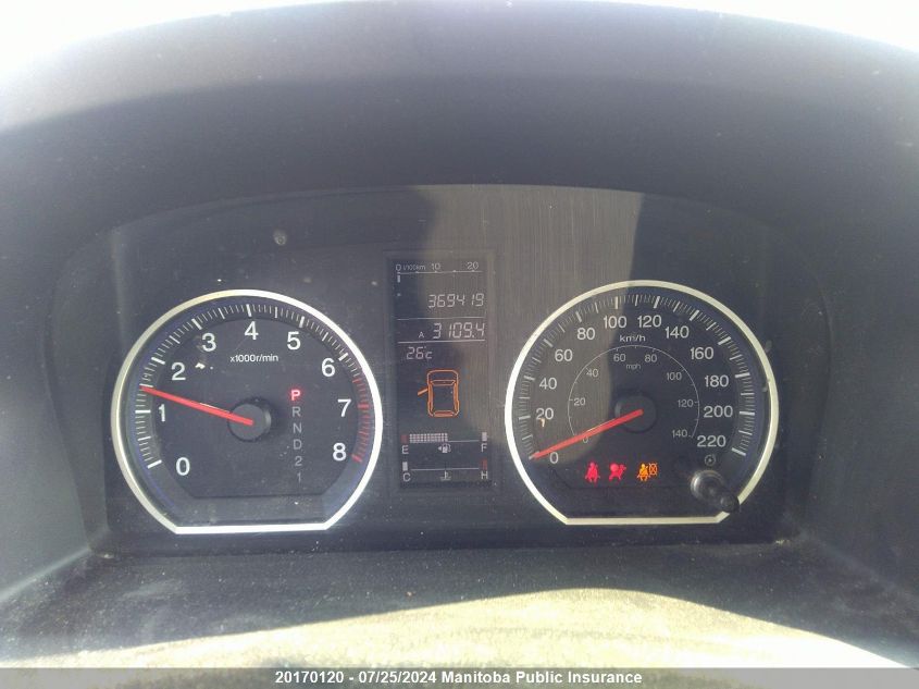 2009 Honda Cr-V Ex-L VIN: 5J6RE48759L805127 Lot: 20170120