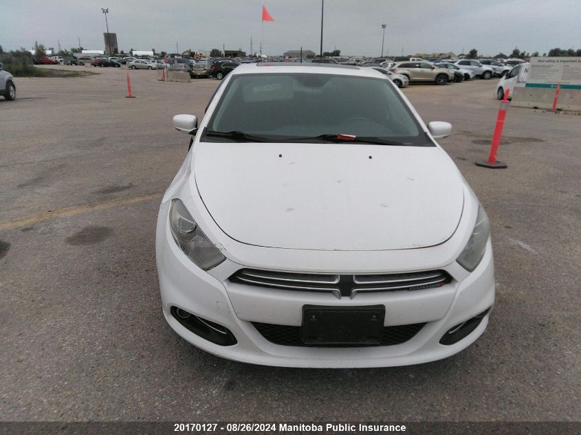 2014 Dodge Dart Limited VIN: 1C3CDFCB4ED711609 Lot: 20170127