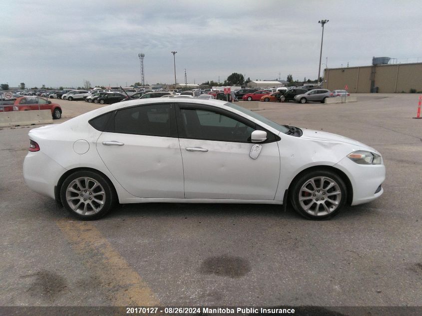 2014 Dodge Dart Limited VIN: 1C3CDFCB4ED711609 Lot: 20170127