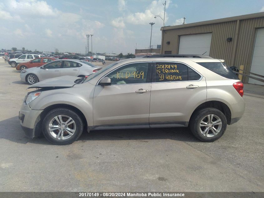 2015 Chevrolet Equinox Lt VIN: 2GNALBEK8F6412028 Lot: 20170149