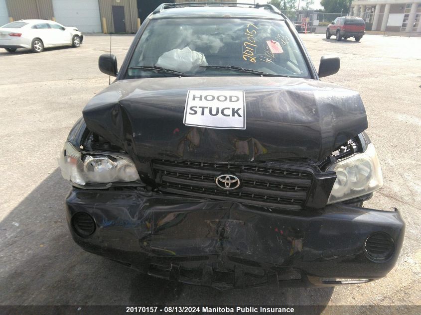 2003 Toyota Highlander V6 VIN: JTEHF21AX30134132 Lot: 20170157