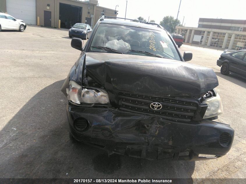 2003 Toyota Highlander V6 VIN: JTEHF21AX30134132 Lot: 20170157