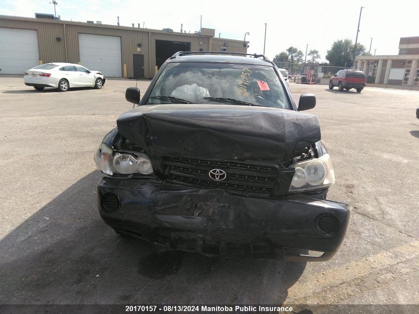 2003 Toyota Highlander V6 VIN: JTEHF21AX30134132 Lot: 20170157