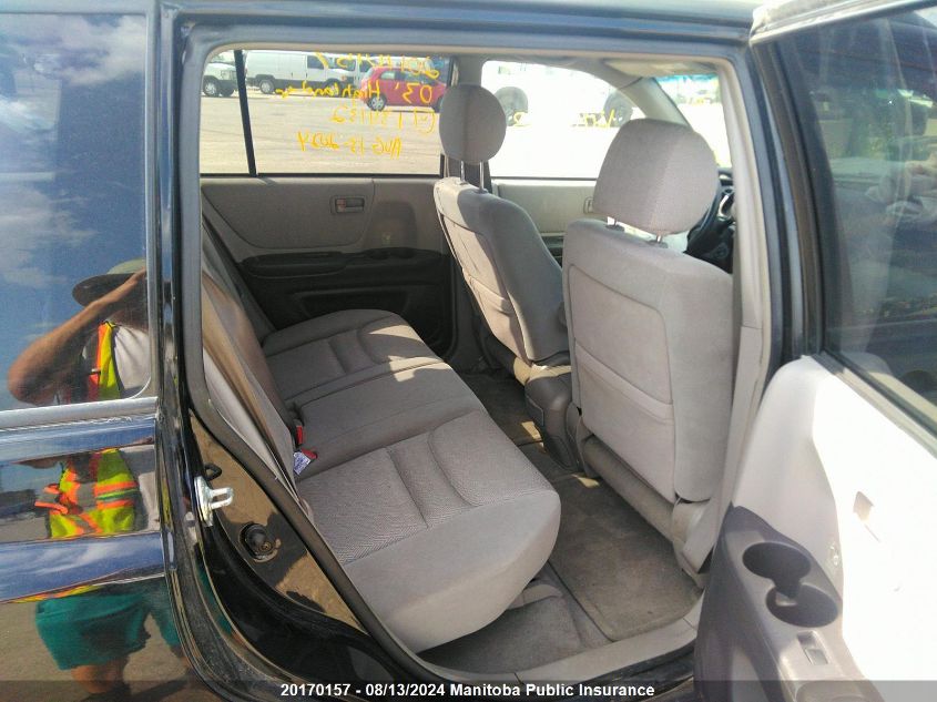 2003 Toyota Highlander V6 VIN: JTEHF21AX30134132 Lot: 20170157