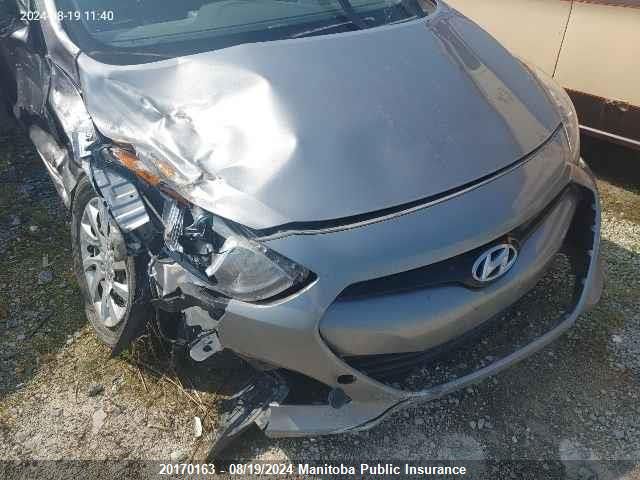 2013 Hyundai Elantra Gt Gl VIN: KMHD25LE5DU021615 Lot: 20170163