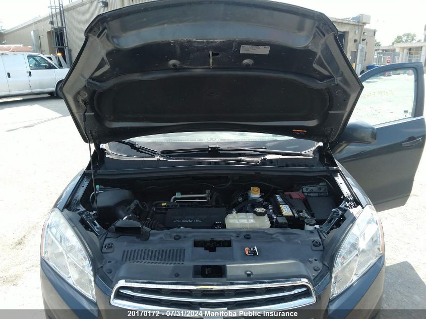 2016 Chevrolet Trax Lt VIN: 3GNCJPSB3GL213028 Lot: 20170172