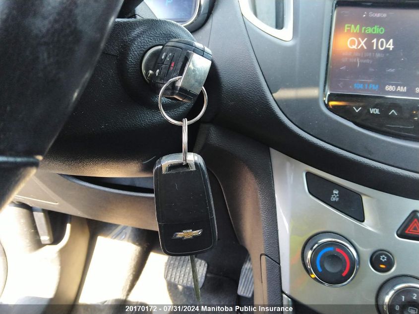 2016 Chevrolet Trax Lt VIN: 3GNCJPSB3GL213028 Lot: 20170172