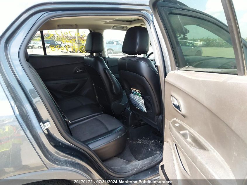 2016 Chevrolet Trax Lt VIN: 3GNCJPSB3GL213028 Lot: 20170172