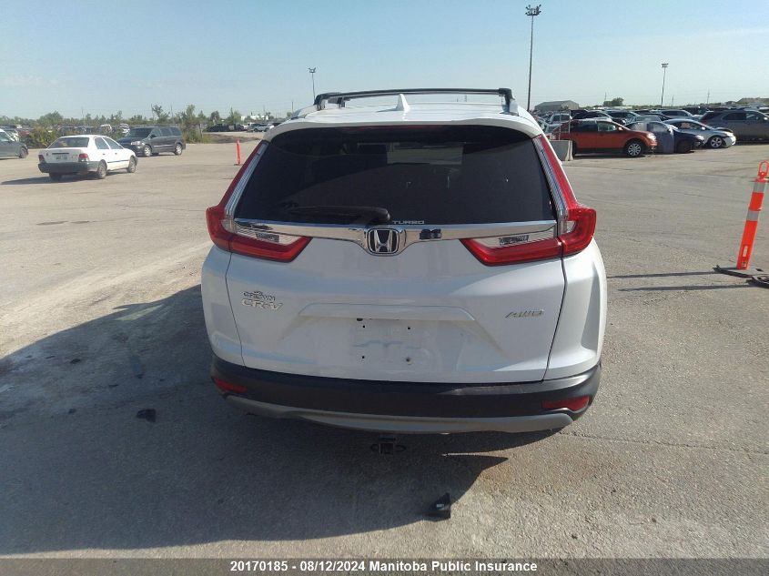 2019 Honda Cr-V Ex-L VIN: 2HKRW2H87KH141844 Lot: 20170185