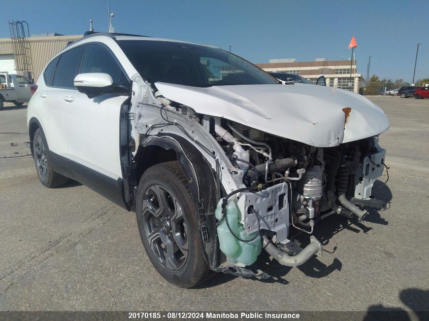 2019 Honda Cr-V Ex-L VIN: 2HKRW2H87KH141844 Lot: 20170185