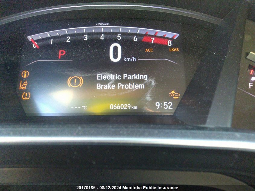 2019 Honda Cr-V Ex-L VIN: 2HKRW2H87KH141844 Lot: 20170185