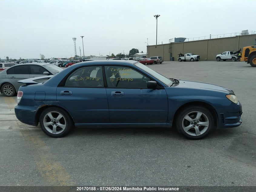 2007 Subaru Impreza 2.5I VIN: JF1GD61627H525040 Lot: 20170188