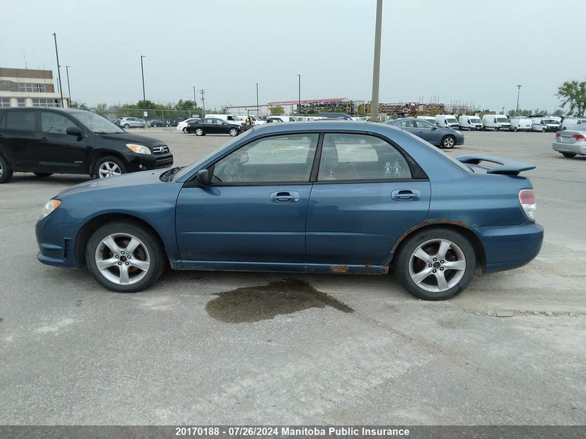 2007 Subaru Impreza 2.5I VIN: JF1GD61627H525040 Lot: 20170188